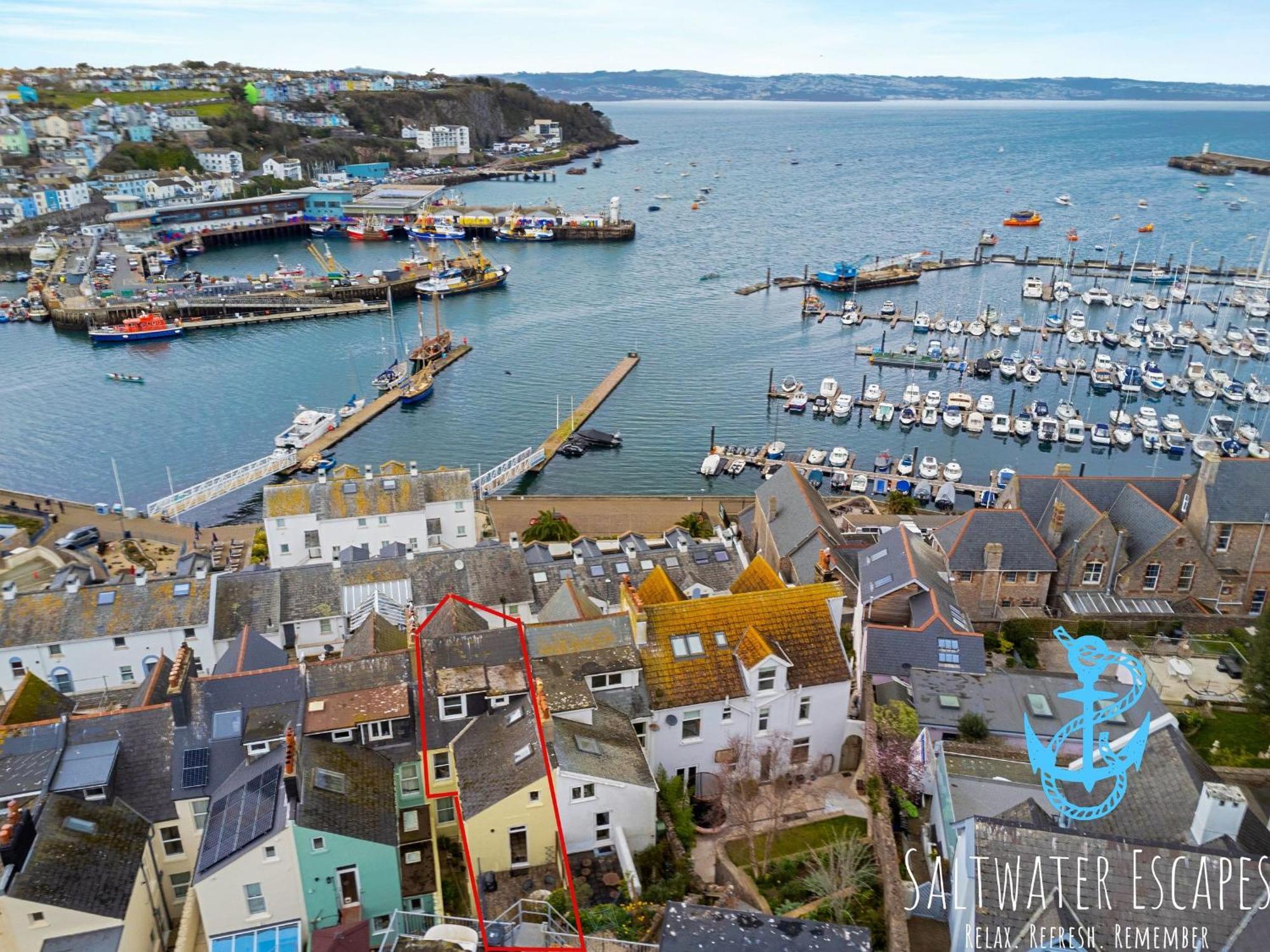 Sea Spray Villa, Brixham Exterior foto